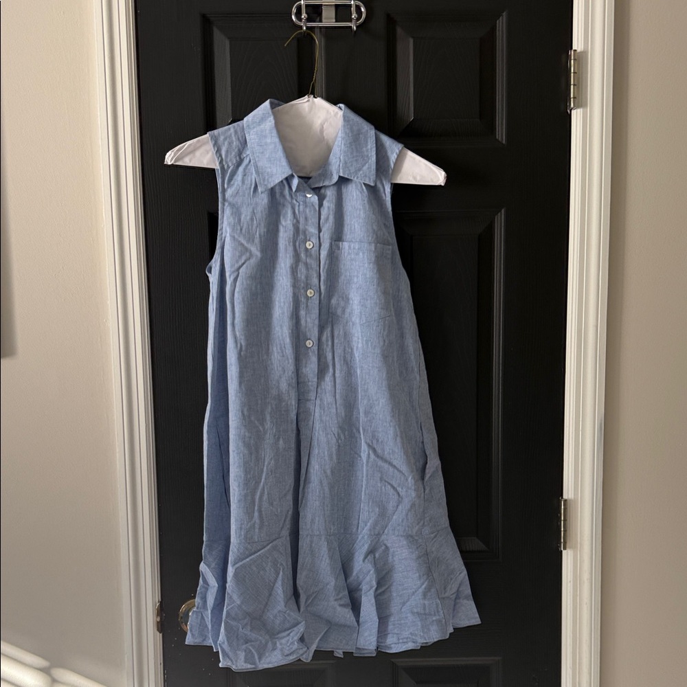 Tuckernuck Light Blue Sleeveless Midi Dress